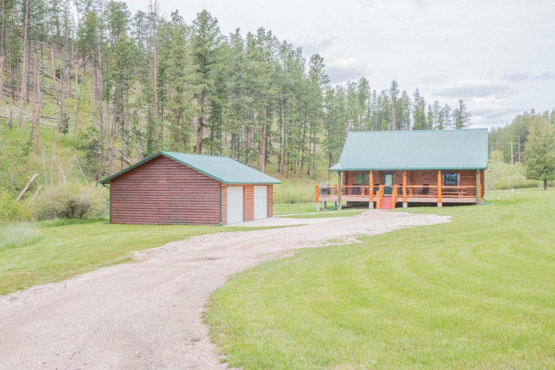 Newton Creek Cabin Villa Hill City Exterior photo